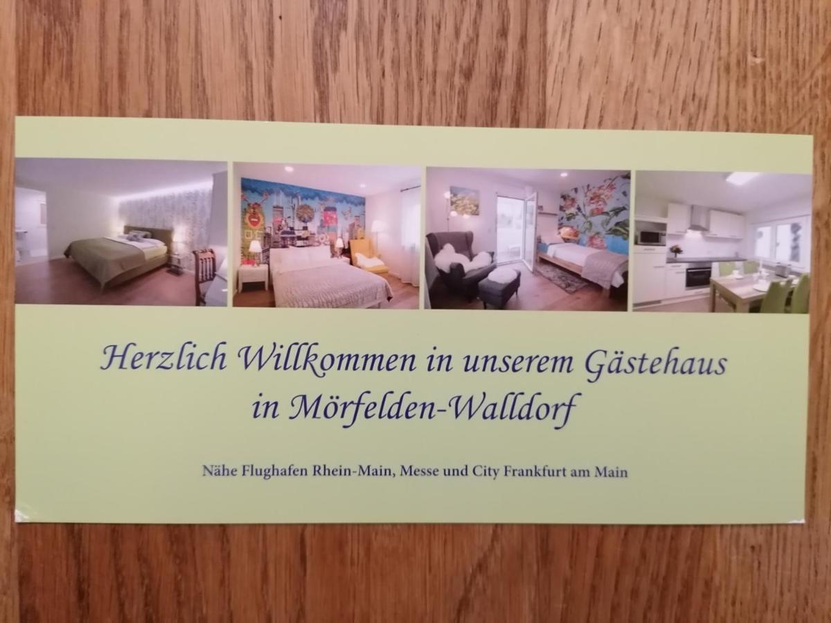 Gastehaus A Und D Fischer Mörfelden-Walldorf Extérieur photo
